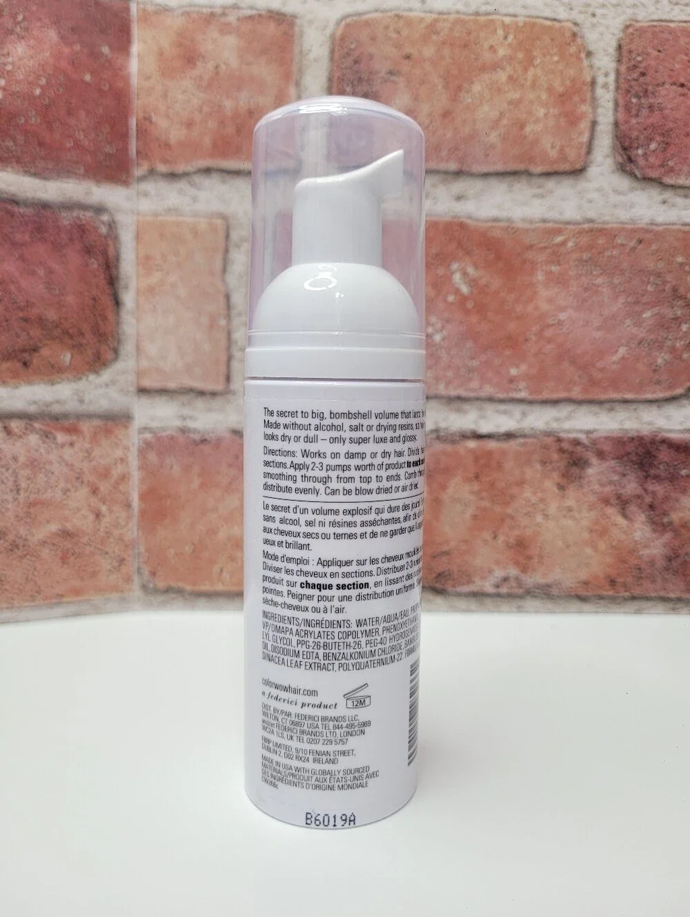 Color WOW Xtra Large Bombshell Volumizer Foam - White